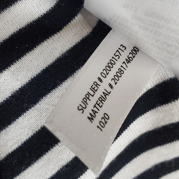 Lauren Ralph Lauren Women's White & Black long sleeve crew neck top Size XL - Picture 6 of 10